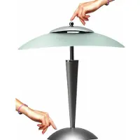 Unilux Lampe à abat-jour LED CRISTAL, argent