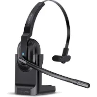 Energy Sistem Voice Pure Office Wireless Monaural Headphone Argenté