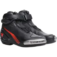 Dainese Superya Noir Rouge Fluo Chaussures de Moto Taille 40