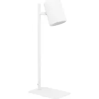 Eglo Lampe de bureau blanche Ceppino