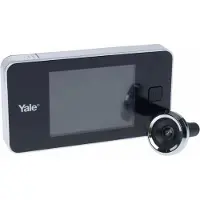 Yale 1 X OR AVEC ÉCRAN LCD 3,2" MM. 38-110 TROU POUR HAUT-PARLEUR ÉLECTRONIQUE