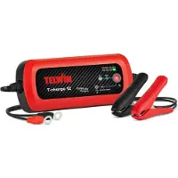 Telwin Caricabatterie Elettronico Multifunzionale e Manutentore TCharge 12 (12V, 6V, 4 A)