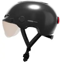 Cosmo Connected Casque vélo Fusion+ Anthracite brillant métallisé