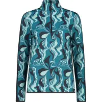 CMP 34l4256 Half Zip Sweatshirt Bleu S Femme