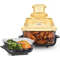 Ninja Air Fryer Modulaire en verre CRISPi FN101EUGD - Gingembre