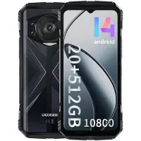 Doogee S118 (Double Sim - 6.58'', 512 Go, 8 Go RAM) Argent