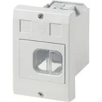 Eaton Boîtier vide à encastrer, avec interrupteur, avec membrane Gris E-PKZ01-G 1 pc