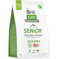 Brit Care CARE Sustainable Senior chicken insect - poulet & insectes pour chiens âgés - 3 kg