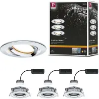 Paulmann Luminaire LED encastré Nova Plus Set de base orientable