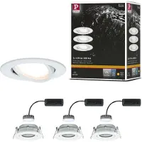 Paulmann Luminaire LED encastré Nova Plus Set de base orientable