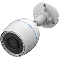 Ezviz Caméra extérieure H3c FullHD, résistante aux intempéries, Wi-Fi, IA, IR, audio, application, 1 pièce.