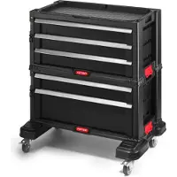 Keter Boîte de rangement pour outils - 5 tiroirs noir 17199301