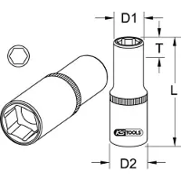 Ks Tools 917.3842 Steeksleutelelement