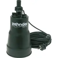 Zehnder Pompe submersible pour eaux usées type FSP 330 à aspiration plate, 1"IG (230 V / 0,33 KW) Débit 5,5 m³/h
