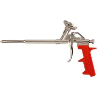 Ami 932-590 Pistolet à mousse, argent/rouge