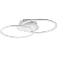 RL Reality Venida Semi-Encastré Led Rond Venida Modern 50 Cm, Blanc Mat 4000k