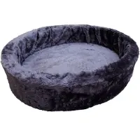 Nobby Lit peluche 90 cm gris