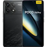 Xiaomi Poco F6 Pro 5G Dual Sim 12GB RAM 256GB - Black UE (256 Go, Noir, Double SIM, 5G), Téléphone portable, Noir