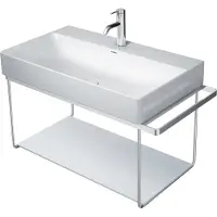 Duravit DuraSquare console en métal 86,5x45,1cm, pour lavabo 235380, montage mural, 0031121000