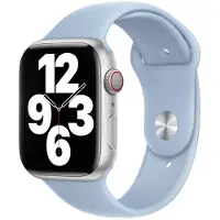 Apple Watch 38/40/41 mm Bracelet Sport Silicone Bleu Ciel