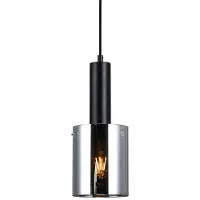 ITALUX Sardo lampe suspendue moderne noire PND-5581-1-BK+SG