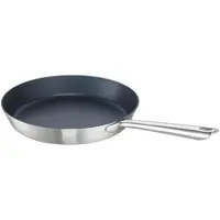 Schulte Ufer Schulte-Ufer Delicado Poêle à frire, revêtue, Poêle à induction, Poêle à manche, acier inoxydable, 28 cm, 9553-28 i