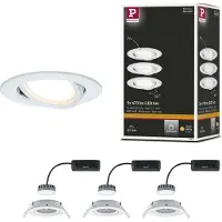 Paulmann Luminaire LED encastré Nova Plus Set de base orientable