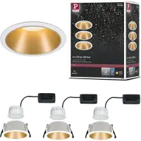 Paulmann LED à encastrer Cole, set de 3 lampes