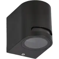 EDO Lampe de jardin Façades Éclairage mural extérieur VIRA 1 GU10 noir IP54 EDO777374 Garden Line