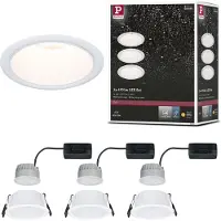 Paulmann LED à encastrer Cole, set de 3 lampes