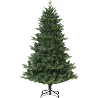 Northio Arbre de Noël artificiel, 180 cm arbre de Noël avec 818 pointes, système de pliage à montage rapide, support en acier, pour la décoration de Noël, intérieur, vert
