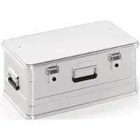 Quality Brand Boîte en aluminium avec fermetures à levier rabattable avec trous L 582 x l 385 x H 262 mm 47 l - C47