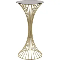 Mauro Ferretti FURNLUX Table basse Jahrhundert Gold 50cm / Couleur principale : Gold / Dimensions : 50 x 103 x 50 cm