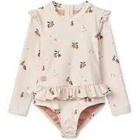 Liewood Maillot de bain 'Sille' pueblo / vert foncé / pêche