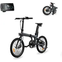Big Buy Cooking ADO Air 20 Pedelec E-Bike Vélo électrique,Flatbar,Smart APP,LCD,250W, entraînement par courroie couleur gris