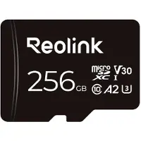 Reolink Carte mémoire MicroSDXC, classe 10 U3 TF carte mémoire, compatible avec les caméras de surveillance , 256GB