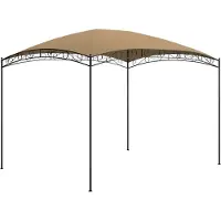 Syfax Belvédère 3x4x2,65 m Taupe 180 g/m²