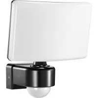ORNO Adviti TOS Détecteur de mouvement LED d'extérieur Projecteur 30W IP65 (Noir)