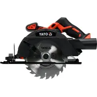 YATO Scie circulaire sans fil 165 mm 18 V (sans batterie)