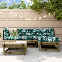 Prolenta Maison Exclusive - Ensemble de salon de jardin 5 pièces en bois de pin imprégné