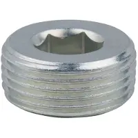 Ks Tools Bouchon de vidange d'huile , six pans creux 10 mm, M22x1,5x10 mm, lot de 25