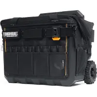Toughbuilt Sac à Outils - - Hard Body Massive Mouth XXL 55cm - 8 Compartiments - Résistant - Noir