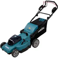 Makita Tondeuse autotractée LXT 36V (2x18V) 48cm + 2 batteries 5Ah + chargeur - - DLM481CT2