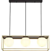 Toolight Plafond Black Gold APP1164-3CP