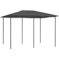 Syfax Belvédère 3x4x2,6 m Anthracite 160 g/m²