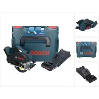 Bosch GKM 18V-50 Professional Scie circulaire portative métal sans fil 18 V 136 mm Brushless + 1x batterie ProCORE 4,0 Ah + chargeur + L-Boxx