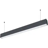 V-TAC Plafonnier à LED VT-7-46, EEK : F, 40 W, 3275 lm, 3000 K, noir