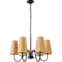 Toolight Lampe Suspendue Vintage APP753-6