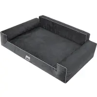 TexCorp Hobbydog XXL GLAMOUR NOWY CZARNY FANCY