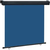 Syfax Auvent latéral de balcon 165x250 cm Bleu